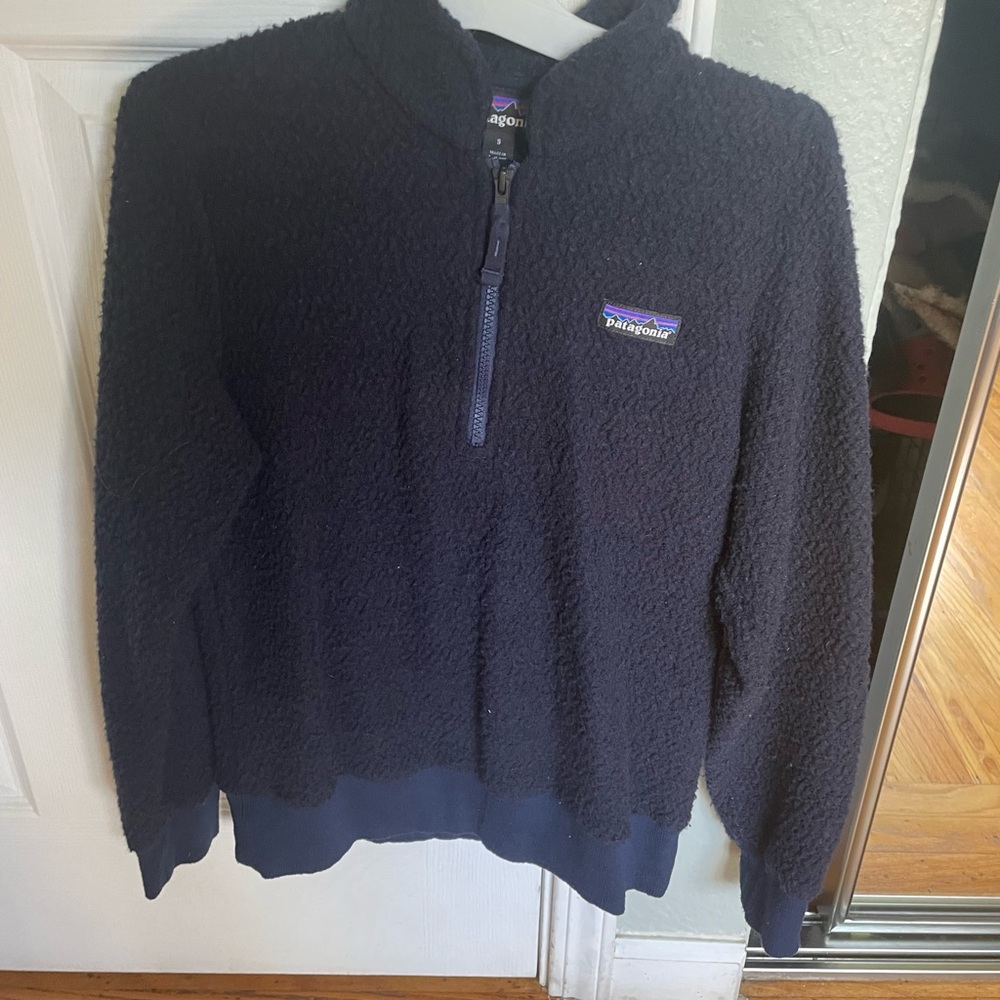 Patagonia fuzzy 1/4 zip